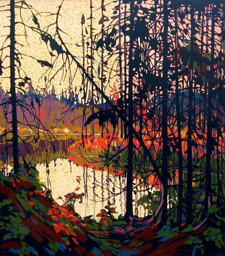 Tom Thomson (Canada 18771917) Northern River (19121915) oil on canvas