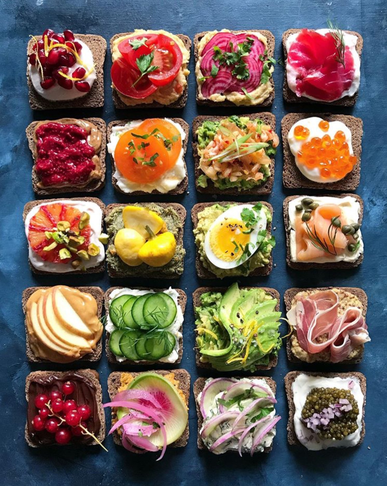  1 Open faced sandwiches MLTSHP