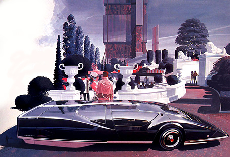 The Sentinel 280, a car design by Syd Mead from 1964 | MLTSHP