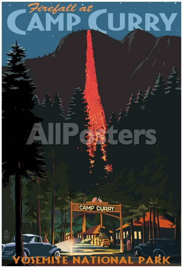 Vintage style Firefall poster | MLTSHP