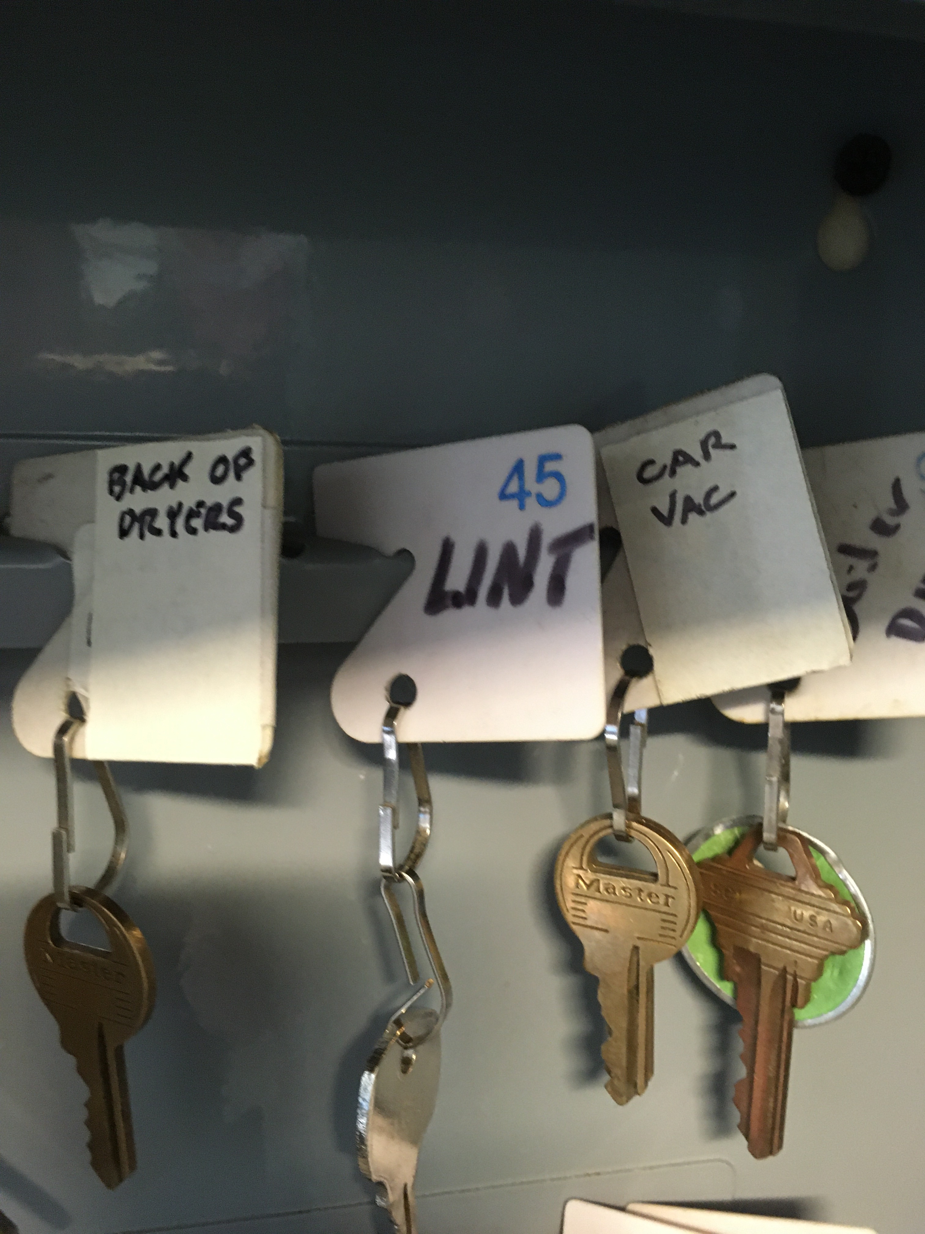 laundromat keys MLTSHP