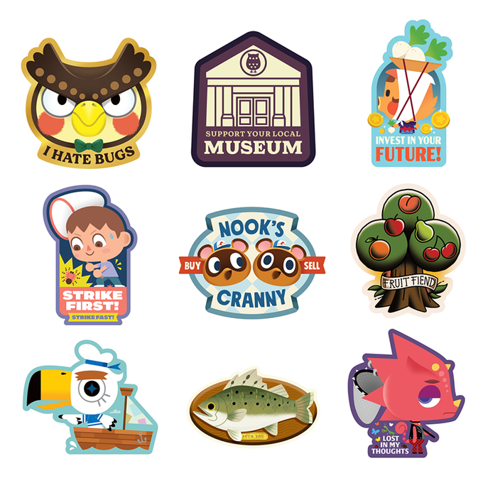 Animal Crossing Stickers | MLTSHP