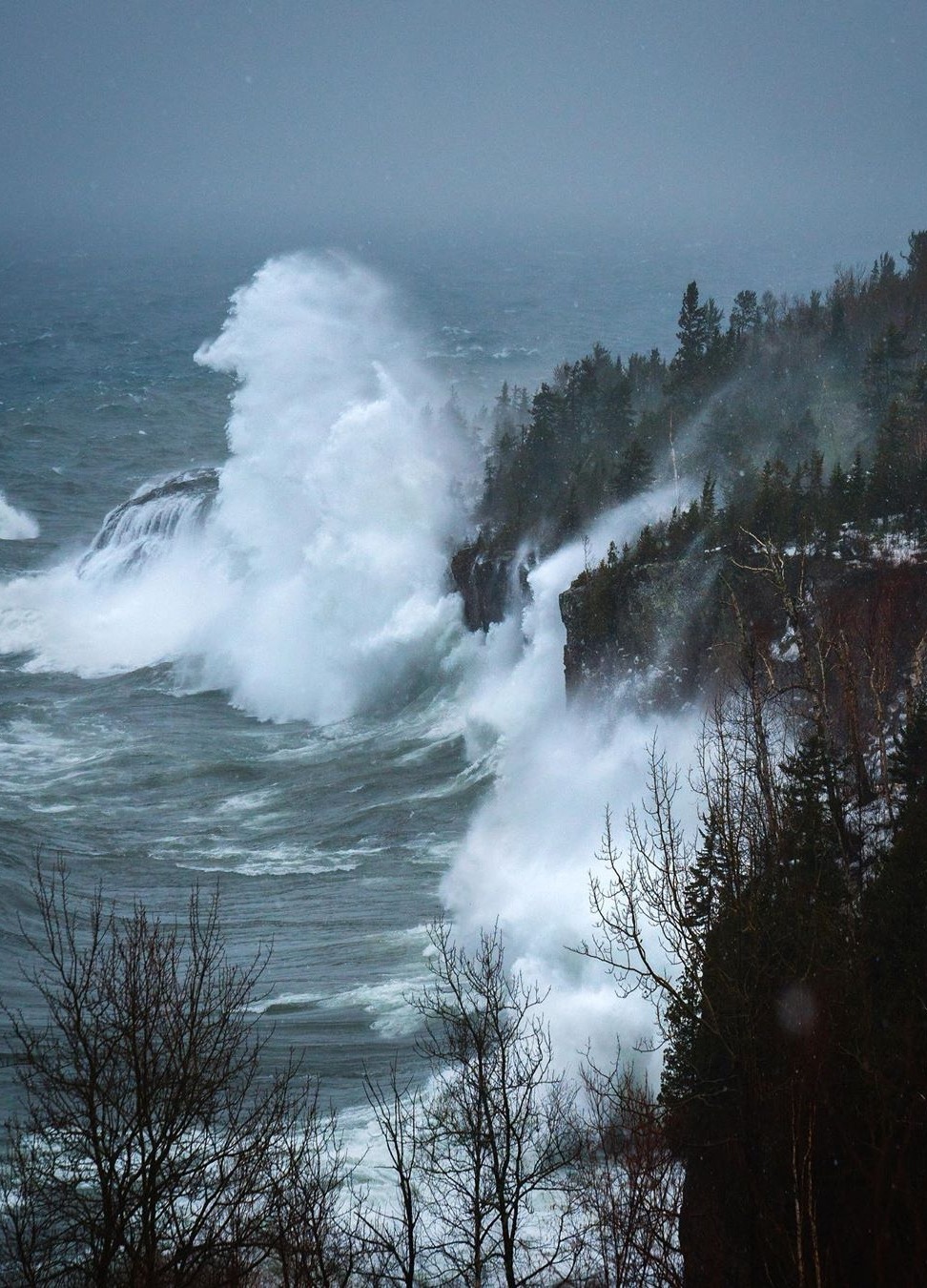 storm waves on Lake Superior | MLTSHP