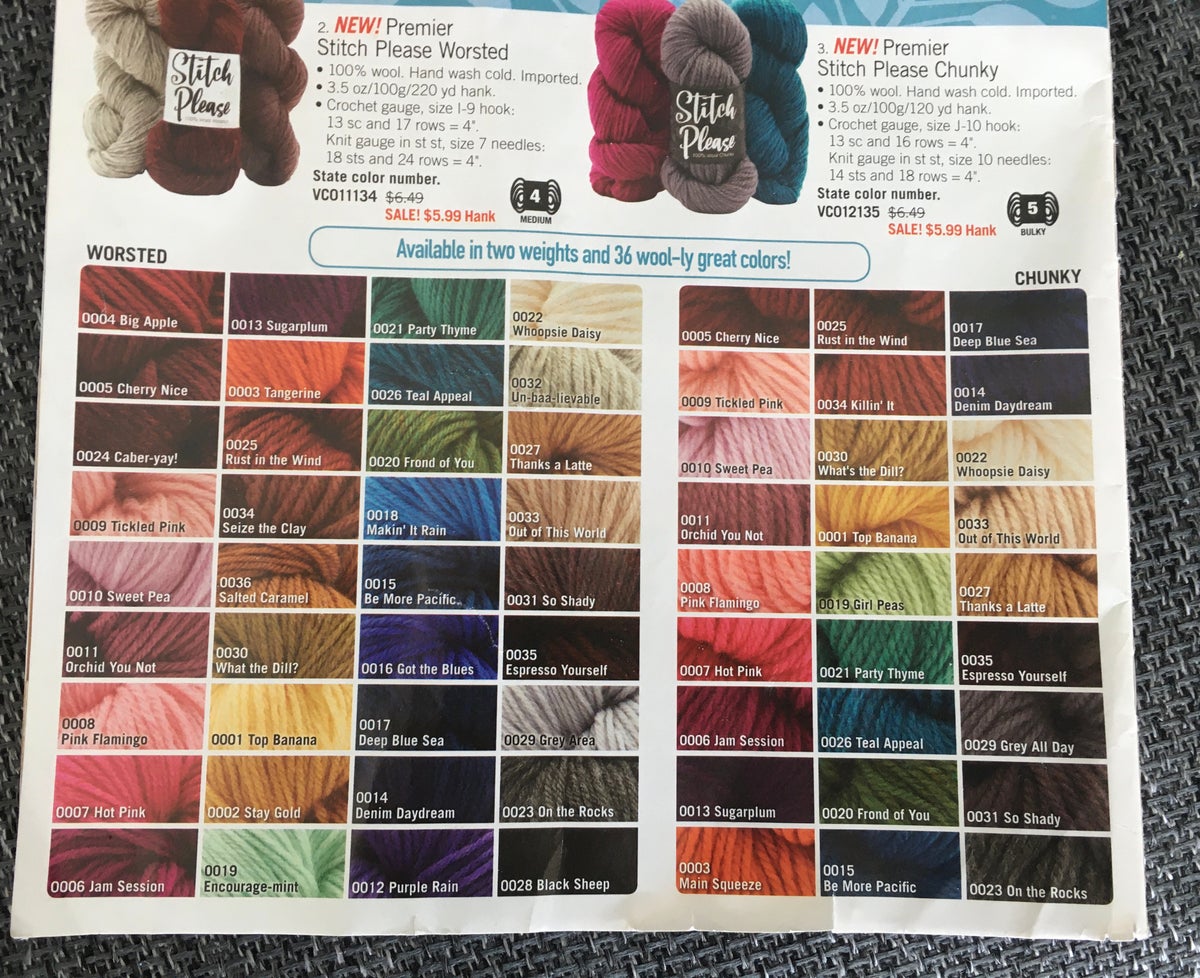 These yarn names! MLTSHP