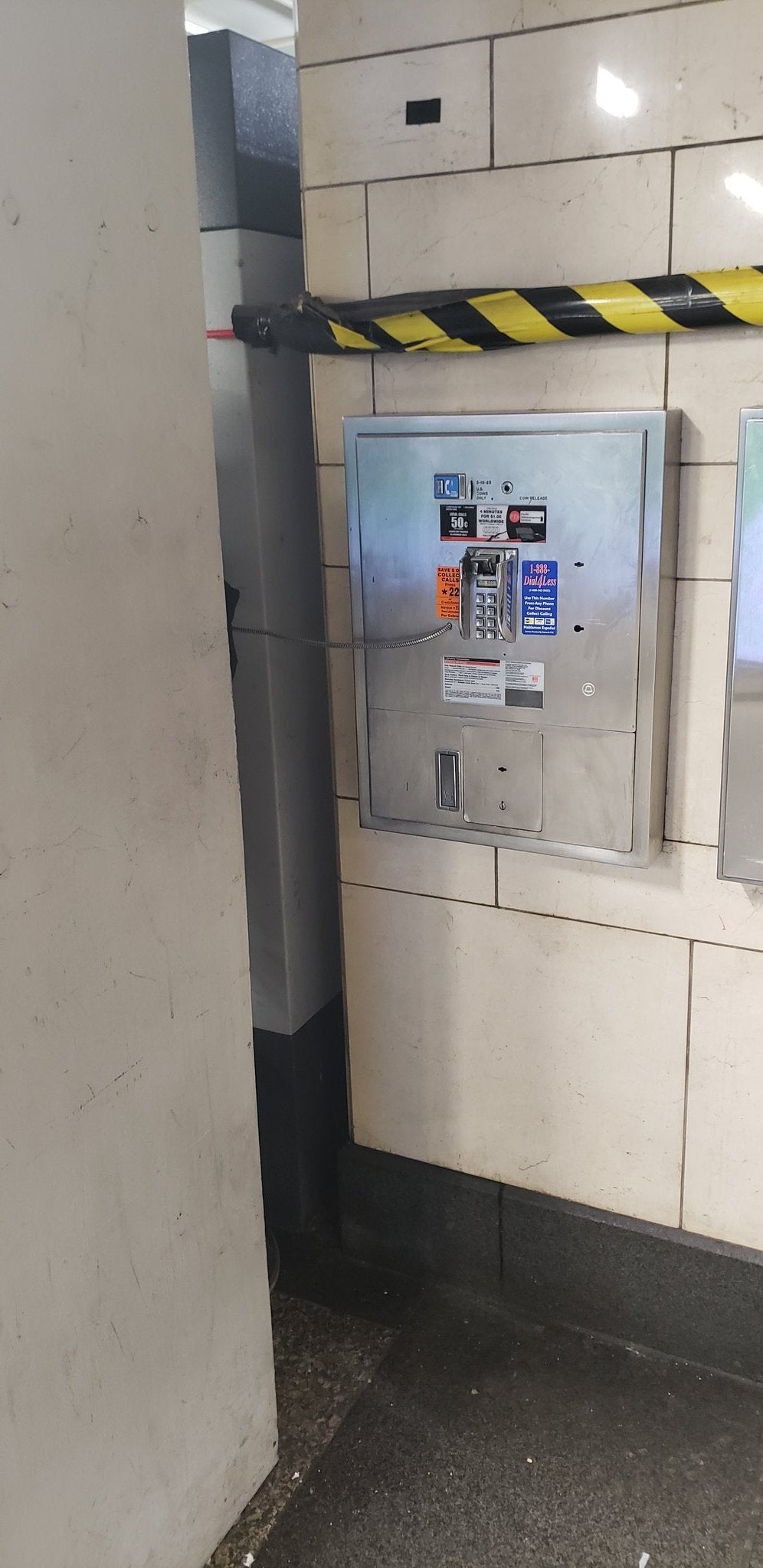 The last working payphone at Penn Station MLTSHP