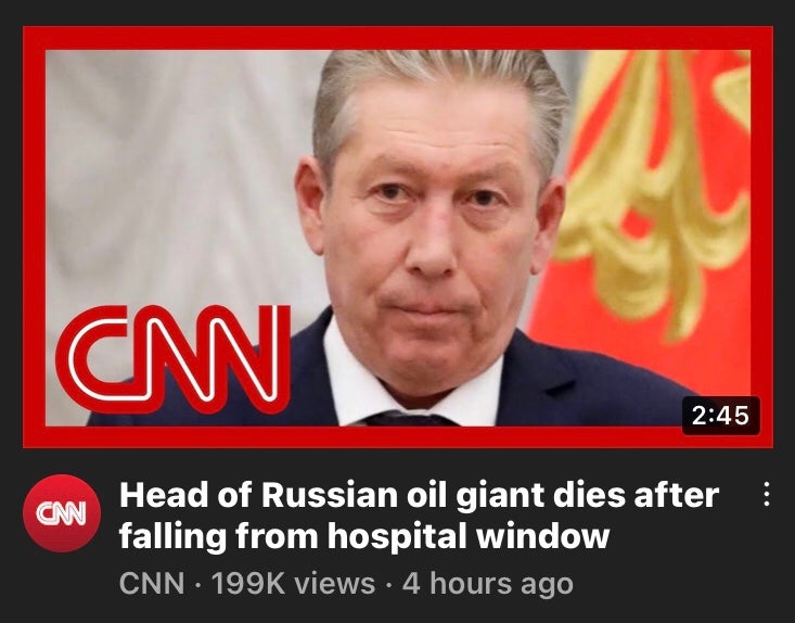 Russians Keep Mysteriously Falling from Windows to Their Deaths | MLTSHP