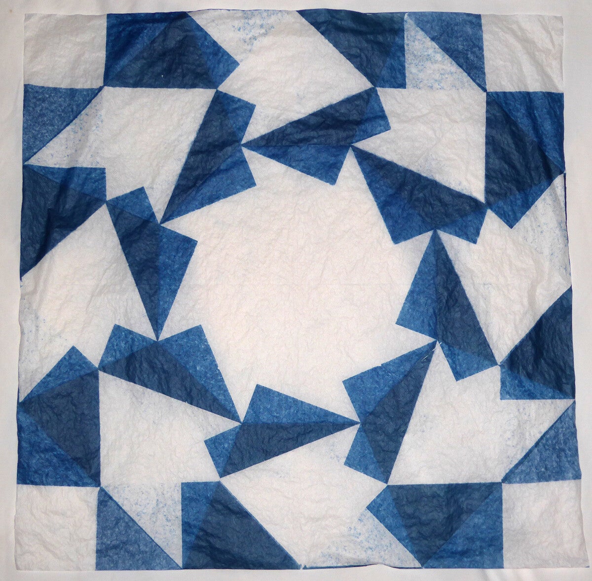 cyanotype origami metamorphogram | MLTSHP