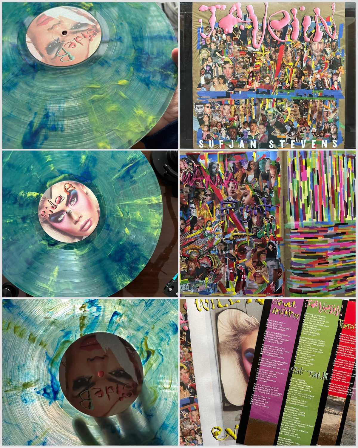 Color vinyl love javelin sufjan stevens mltshp