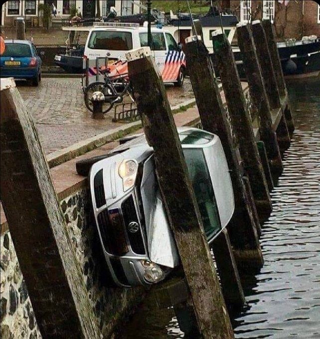 You can’t park there mate. MLTSHP