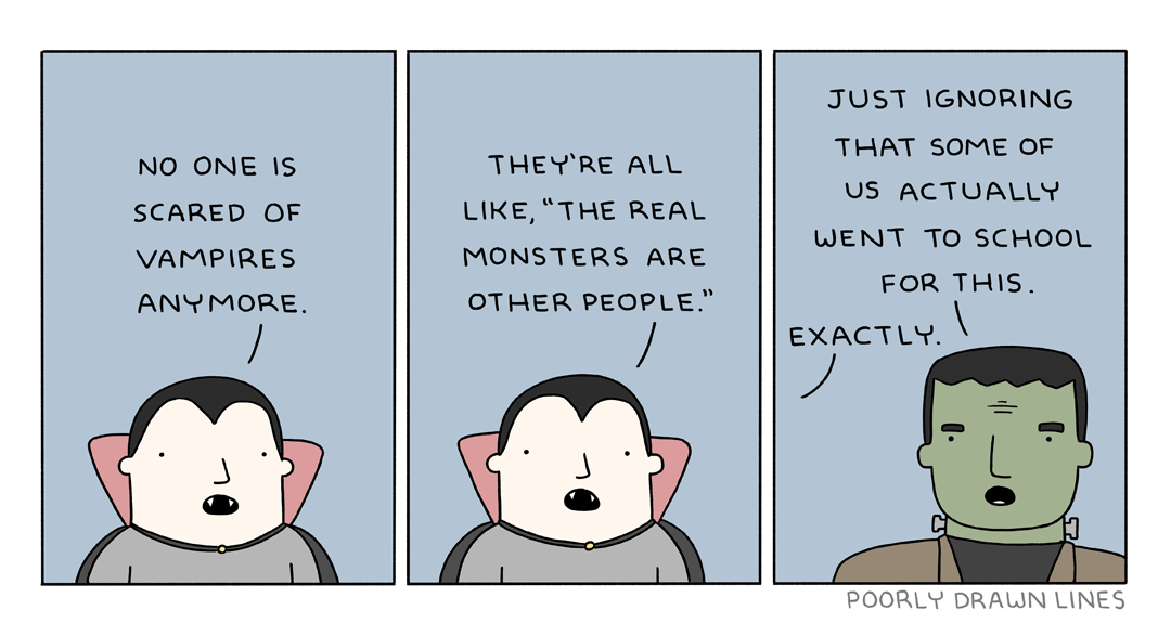 Scared | Poorly Drawn Lines | MLTSHP