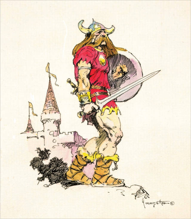 Barbarian and Castle