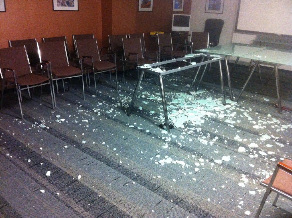 Have you ever seen a table explode? MLTSHP