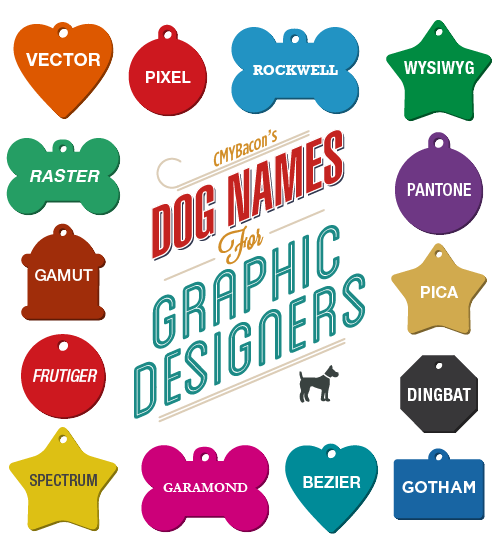 Dog Names for Graphic Designers MLTSHP